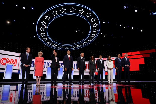 Democratic Presidential Candidates Debate In Detroit Over Two Nights 