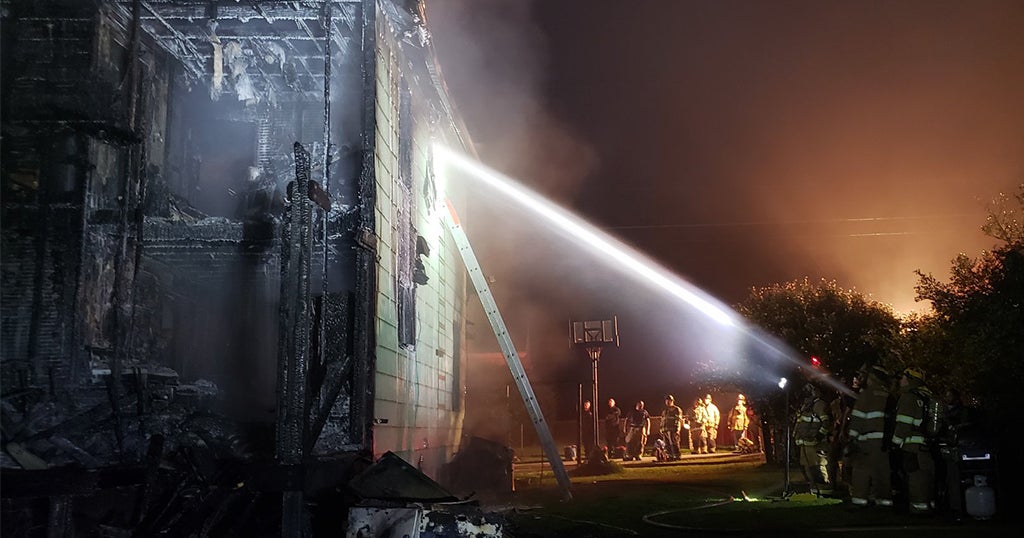 Firefighters Battle Overnight Fire In Westmoreland Co. - CBS Pittsburgh