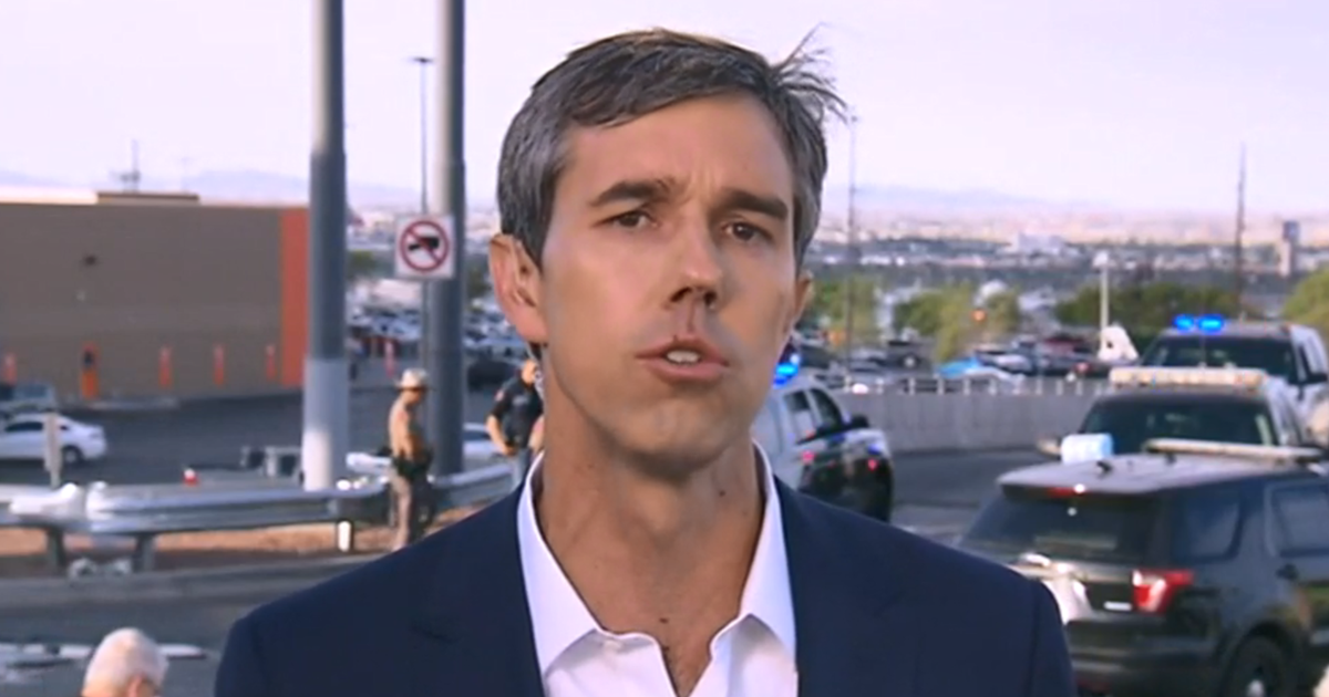 Beto O'Rourke says Trump's rhetoric "has a lot to do" with El Paso ...