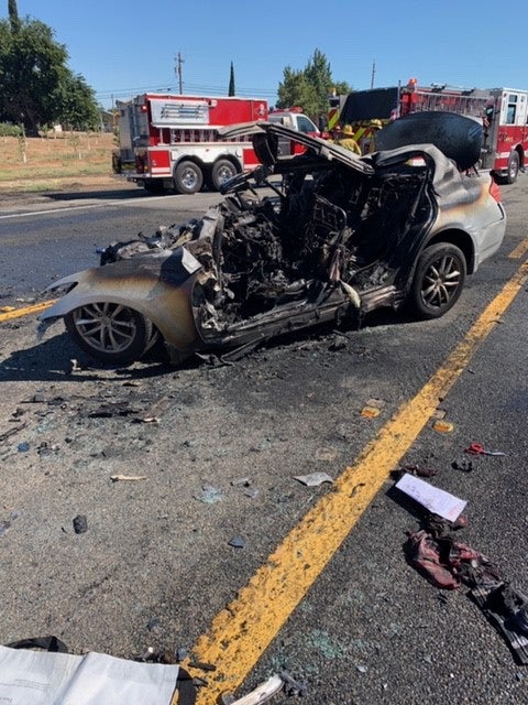 BURNED CAR AFTER 2-CHP YUBA-SUTTER 