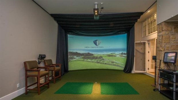 Roethlisberger Golf simulator 