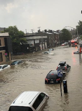 Cleanup Underway After Flooding In Parts Of Baltimore City Following ...