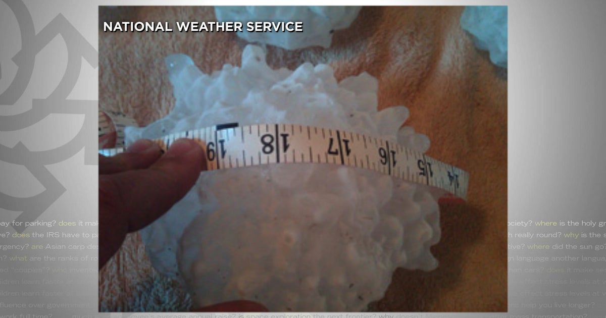 What Causes Hail To Get So Big? CBS Minnesota