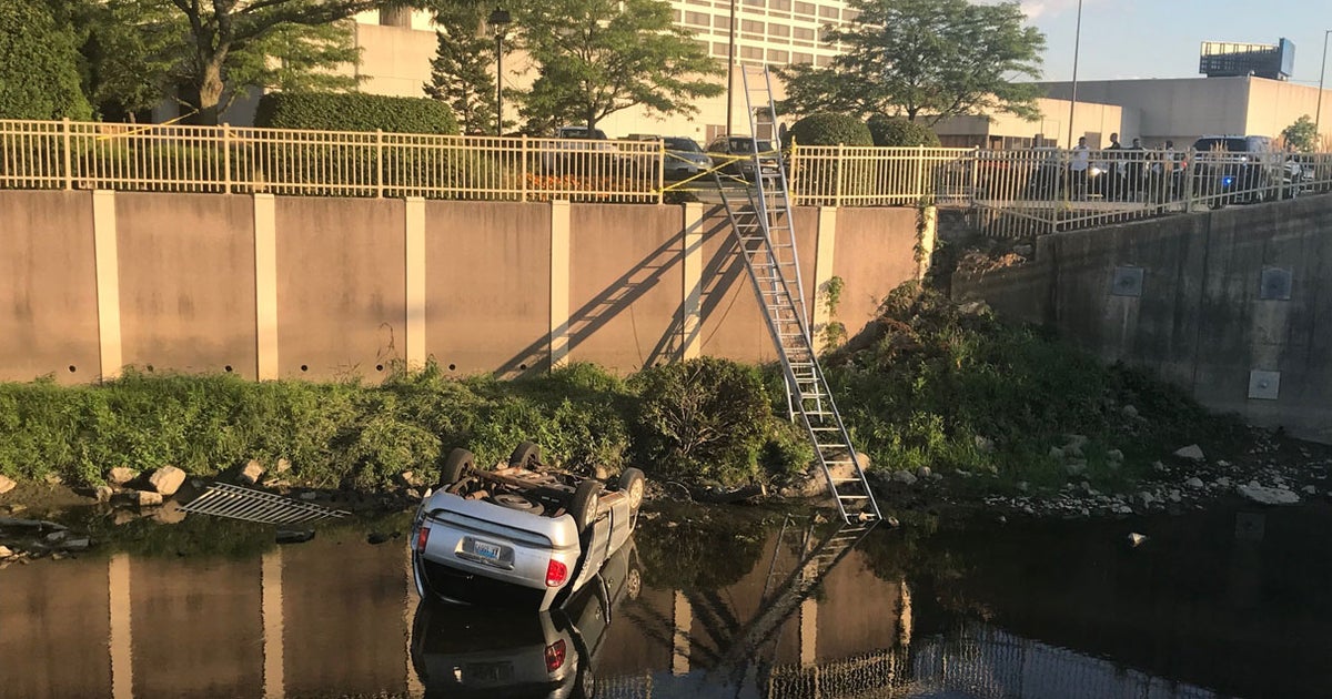 Man, Woman Rescued After Car Plunges Into Willow Creek In Rosemont ...