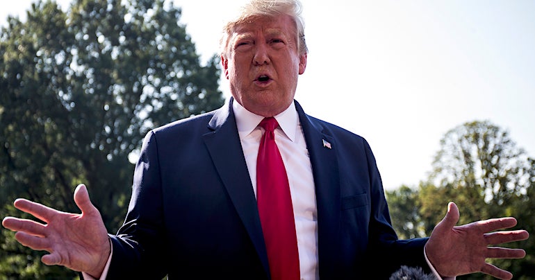 Protests As Trump Plans El Paso And Dayton Visits After Mass Shootings ...