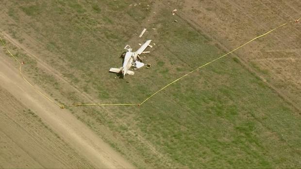 Small Plane Crashes At Camarillo Airport 