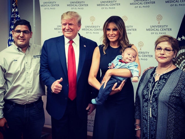 baby paul POTUS and FLOTUS 