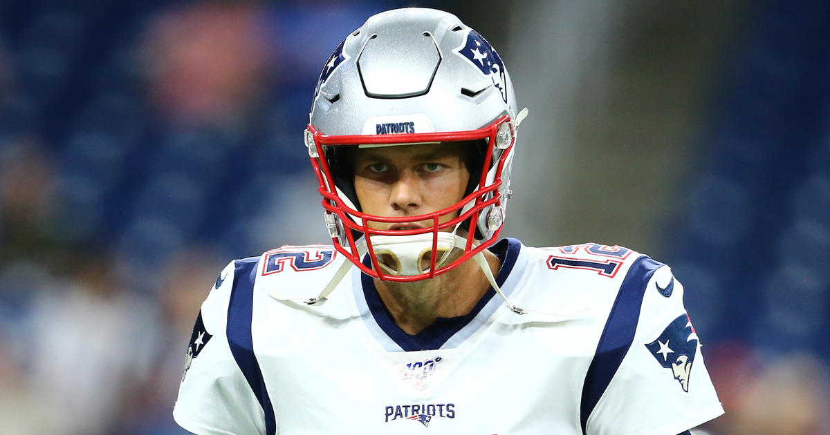 Tom Brady Switches Back To Old Helmet Style Prior To Week 3 - CBS Boston