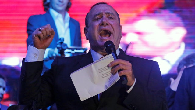 Presidential election in Guatemala 