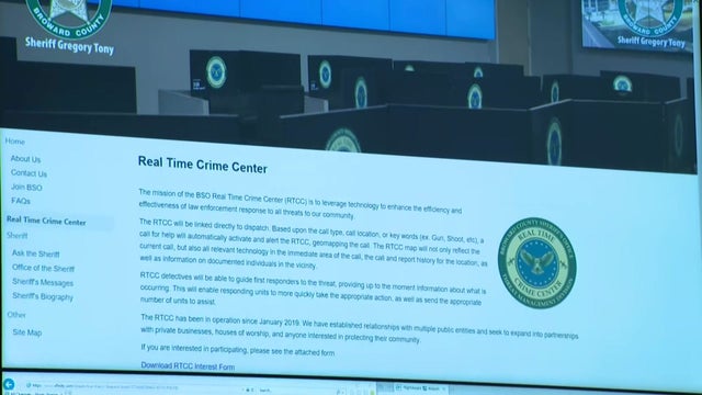 BSO Real Time Crime Center 