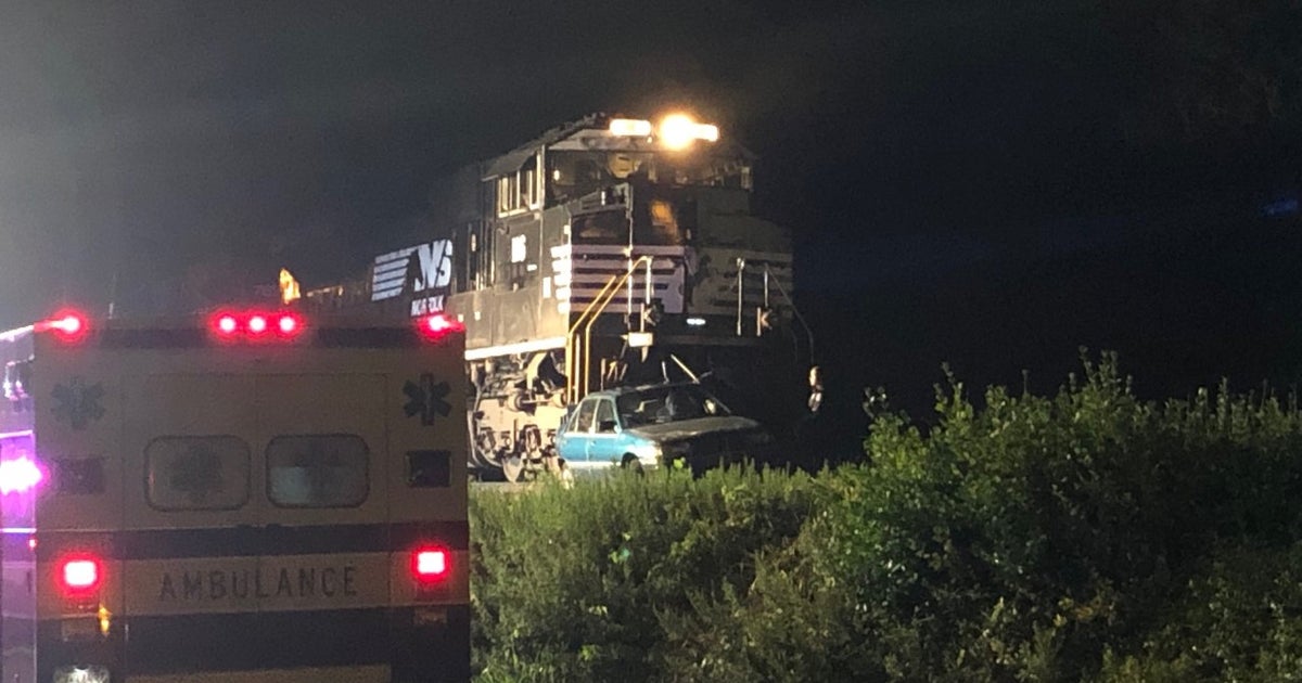 Train Crashes Into Vehicle On Tracks In Westmoreland County - CBS ...
