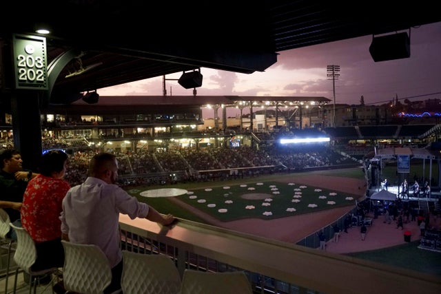 Town Of El Paso Holds Memorial Service For Victims Of Walmart Shooting 