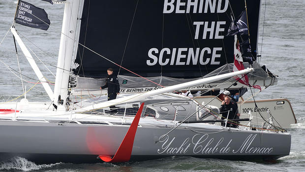 Teen Eco-Activist Traveling To NY From England Aboard Solar-Powered Sailboat 