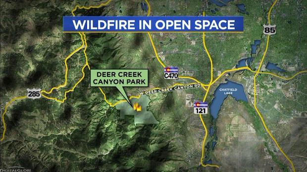 Deer Creek Canyon Park Fire, Colorado Wildfire (2) 