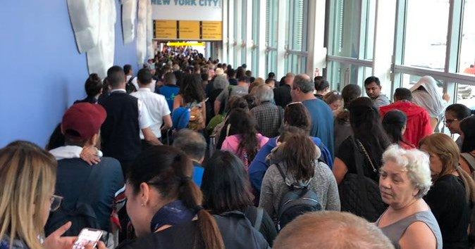 U.S. Customs and Border Protection computer outage leads to long lines