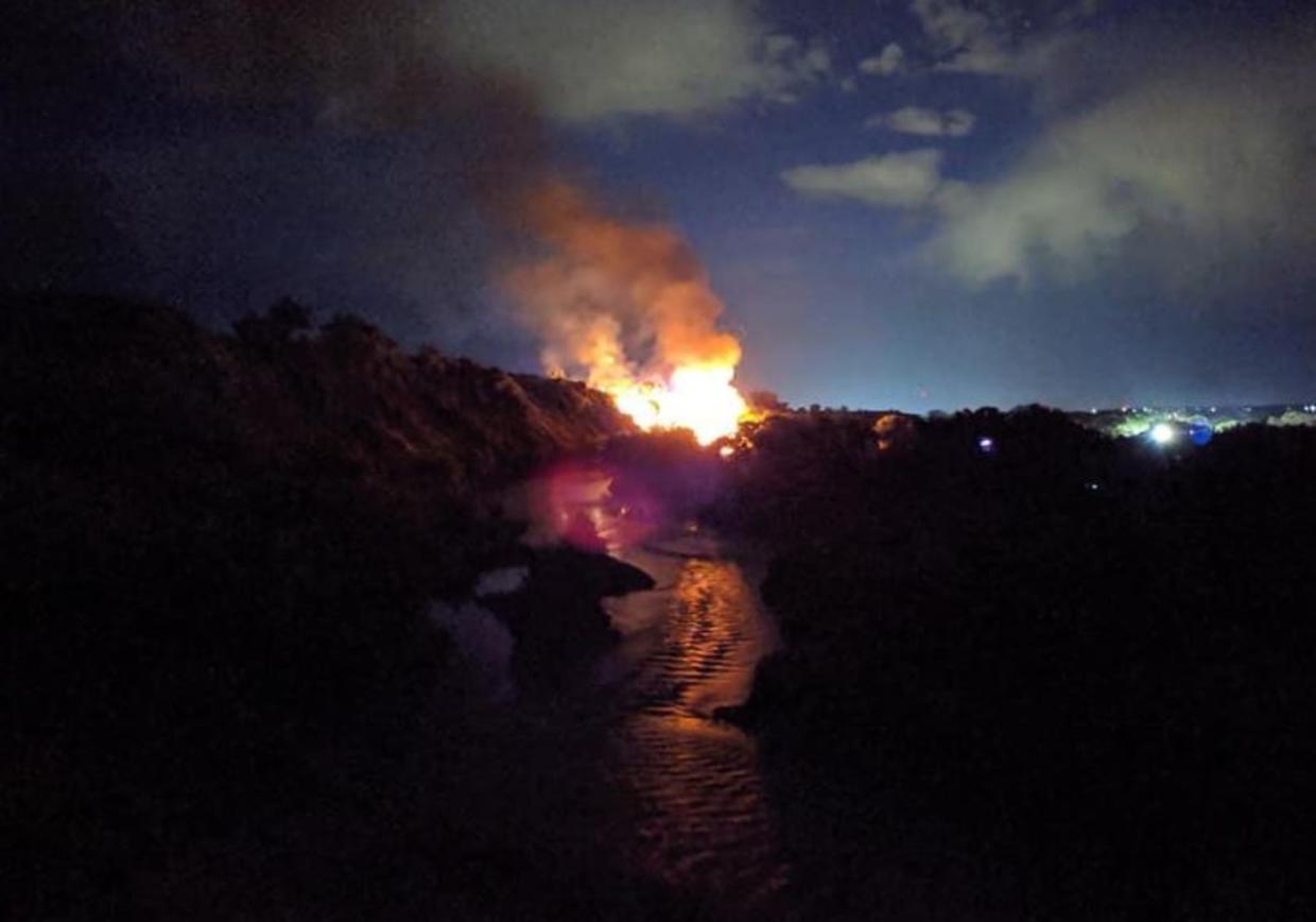 Fire Breaks Out At Palisade Peach Festival Fireworks Show CBS Colorado