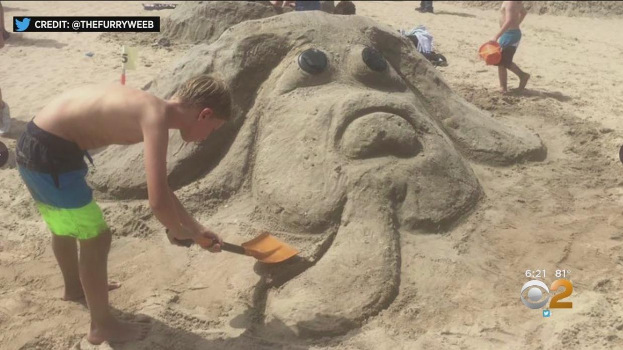 Masterpieces Fill Coney Island Boardwalk At Annual Sand Sculpture