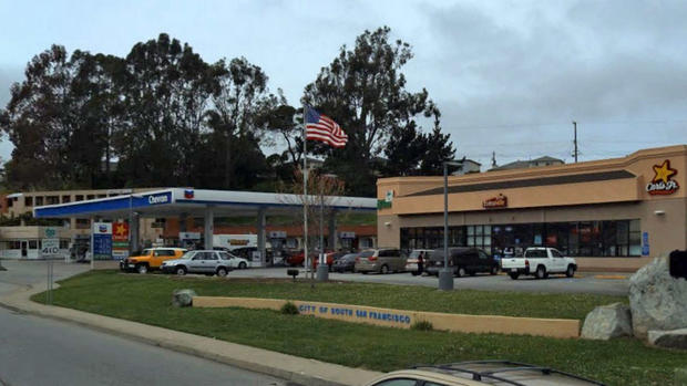 Chevron / Carls Jr. Parking Lot at 110 Hickey Blvd in South San Francisco 