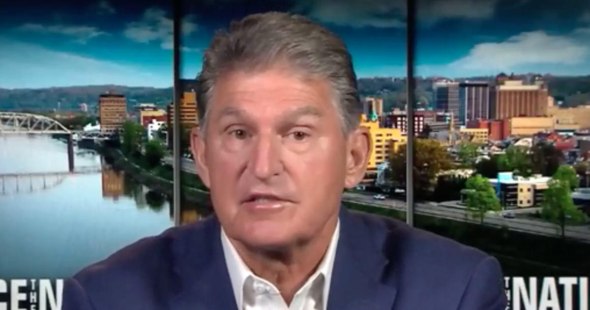 Transcript Sen Joe Manchin On Face The Nation August 18 2019 Cbs News