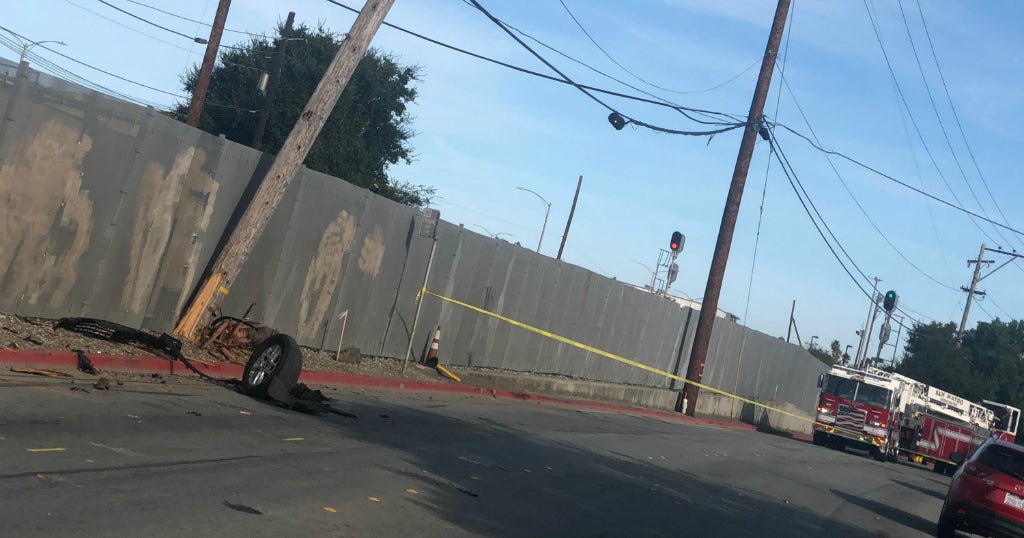 Crash Into Power Pole Causes San Mateo Outage; Residents Shelter In