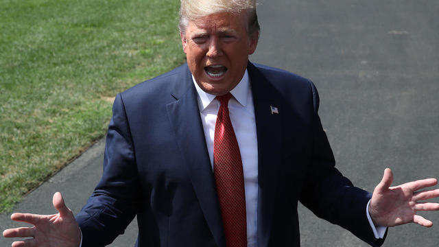 President Donald Trump Departs White House For Kentucky 