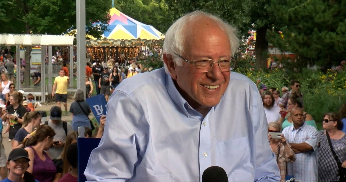 Bernie Sanders Visits Minnesota State Fair And Talks Trade, Police ...