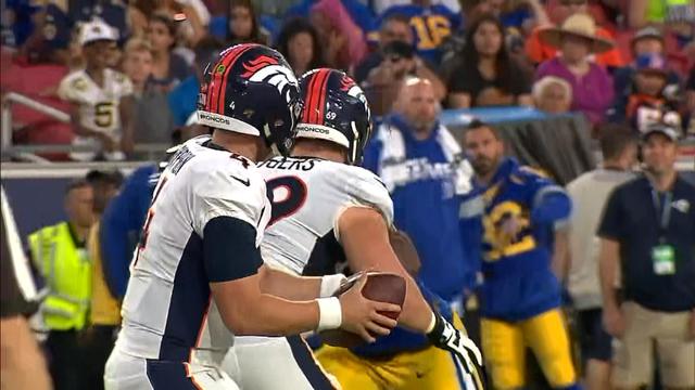 Broncos shut out mistake-prone Rams in preseason finale - CBS Colorado