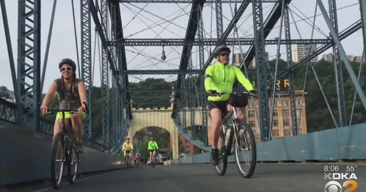 Over 3,000 Cyclists Take To The Streets For Pedal Pittsburgh CBS