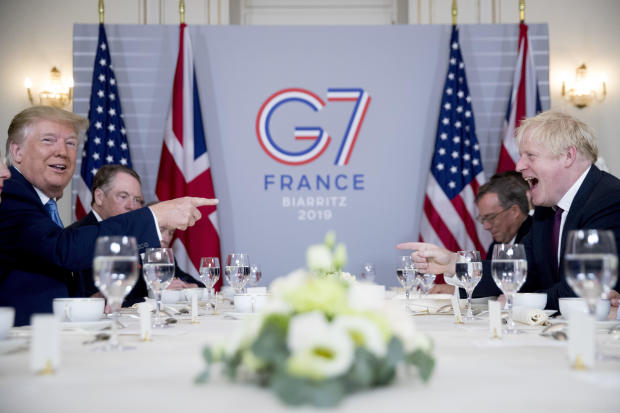 APTOPIX France G7 Summit Trump 