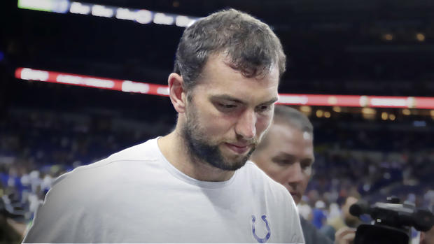 Bears Colts Football - Andrew Luck 