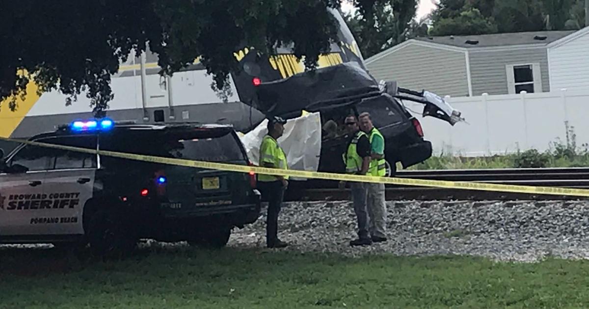 Bso Investigates Deadly Crash Between Train Vehicle In Pompano Beach