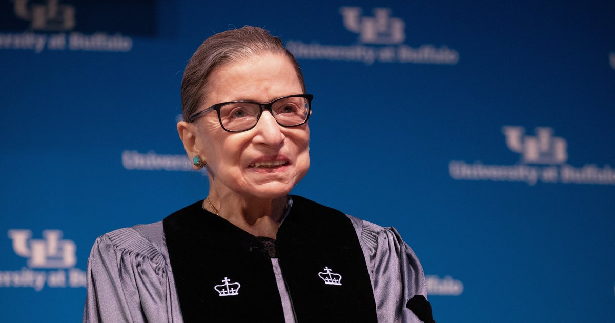 Ruth Bader Ginsburg Supreme Court Justice "home and doing well" after(01)
