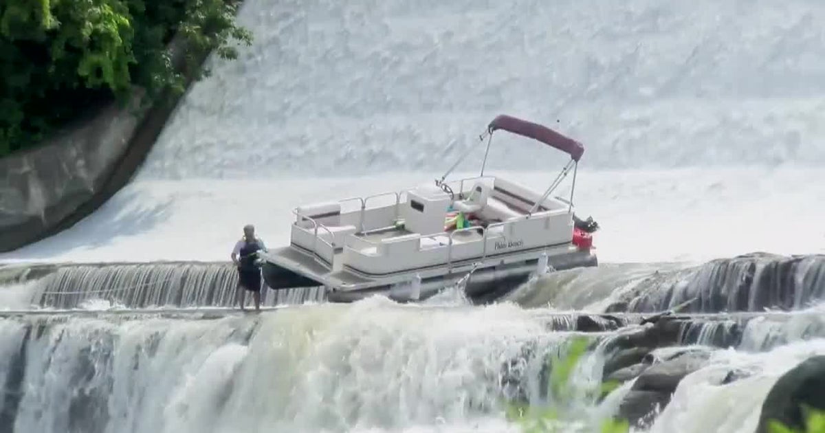 Pontoon Goes Over Lake Zumbro Dam, Passengers Safe CBS Minnesota