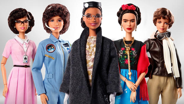 rosa parks sally ride barbies 