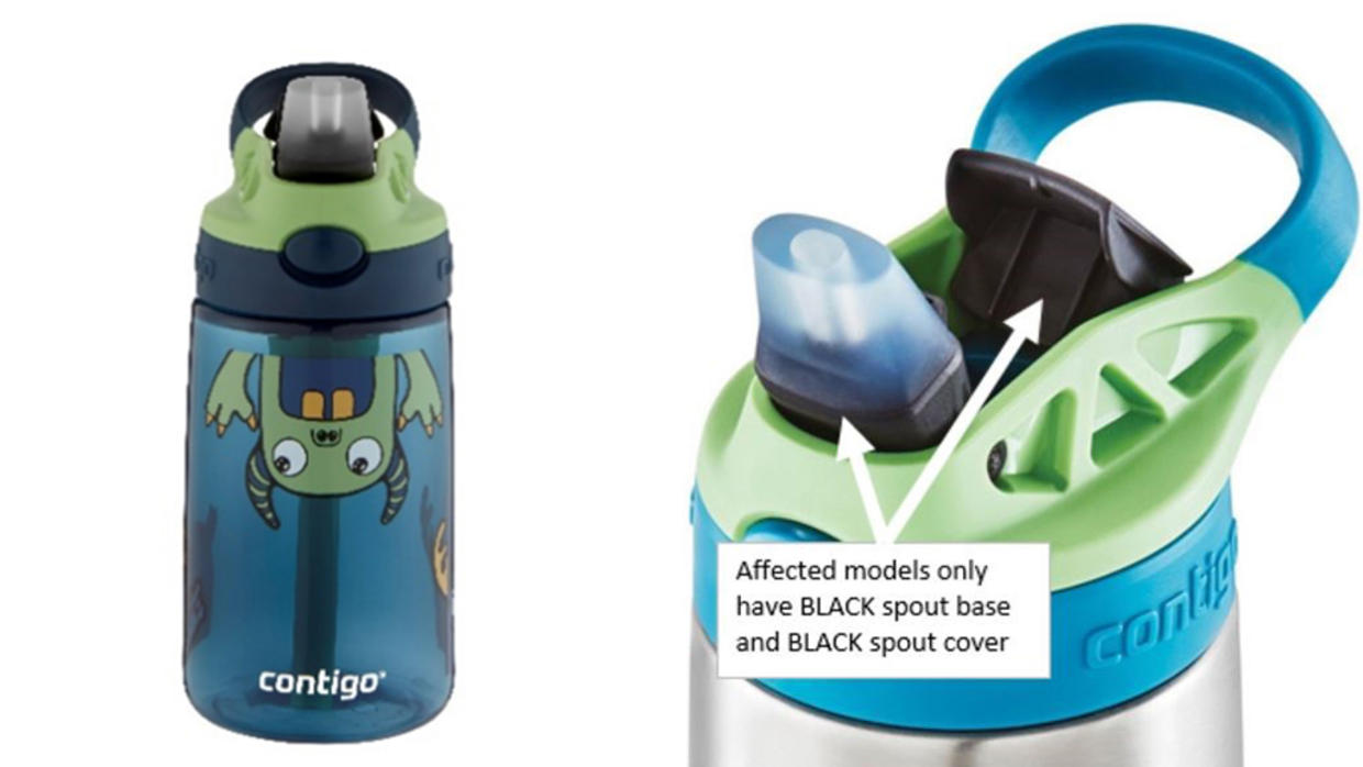 Millions Of Contigo Kids Water Bottles Recalled For Choking Hazard ...