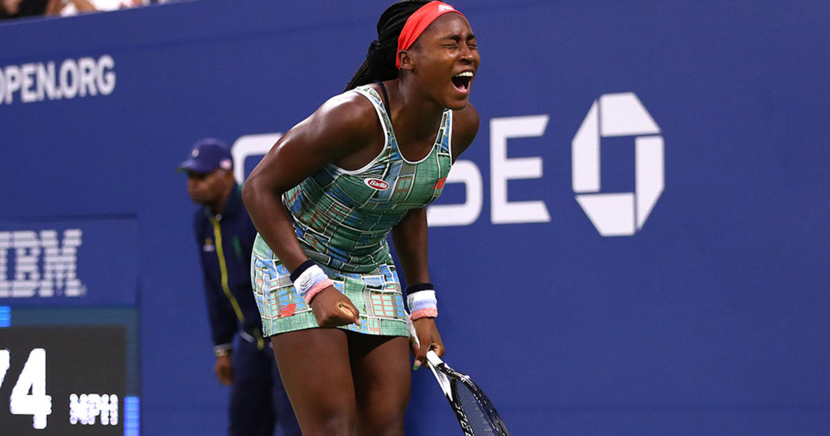 US Open '19: Coco Gauff Wins Open Debut At Age 15 - CBS New York