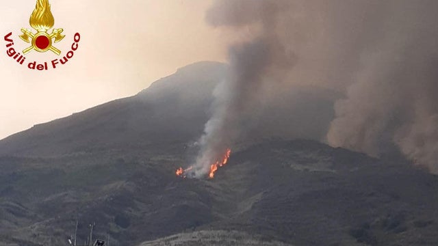 Stromboli volcano eruption today 