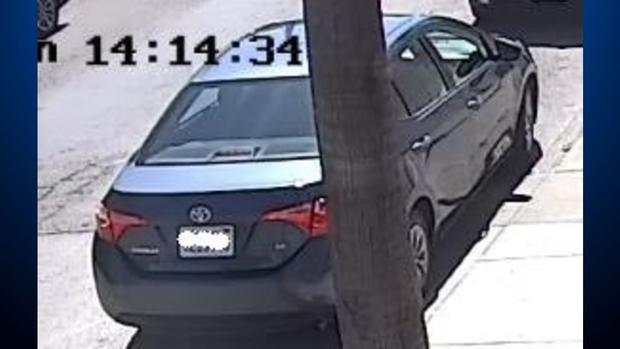 San Mateo County Bank Robber's Vehicle 