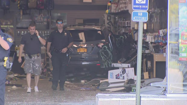 Vehicle Plows Into Westchester County GameStop 