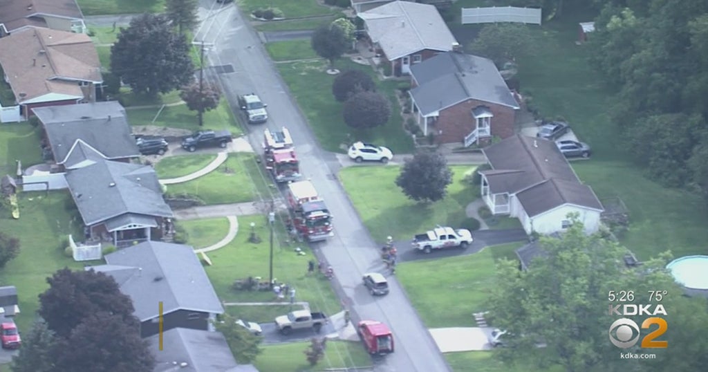 Firefighters Battle Westmoreland Co. House Fire - CBS Pittsburgh
