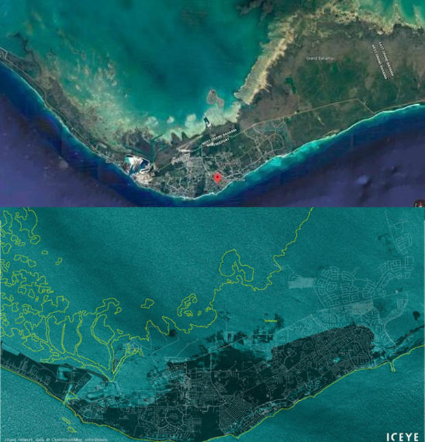 Grand Bahama Island Before and After Dorian 