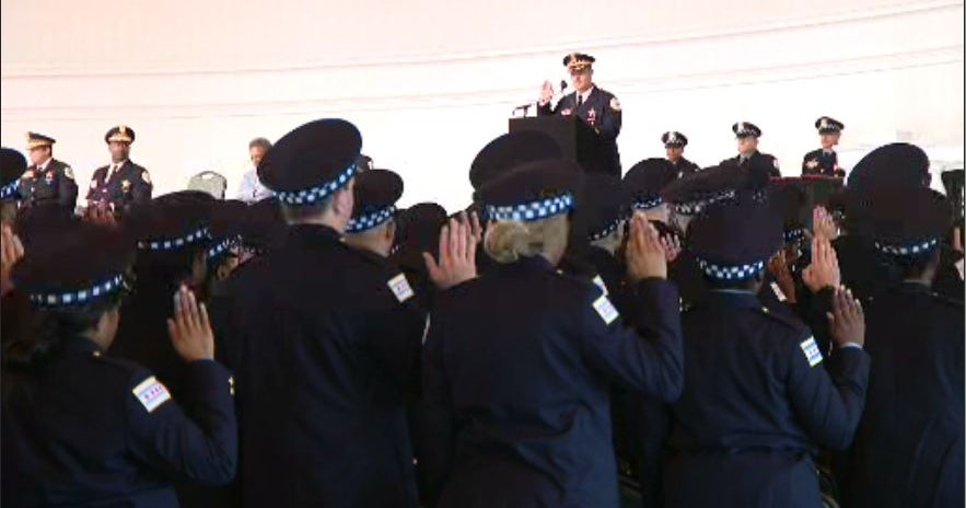 CPD Celebrates 238 New Police Officers At Graduation Ceremony - CBS Chicago