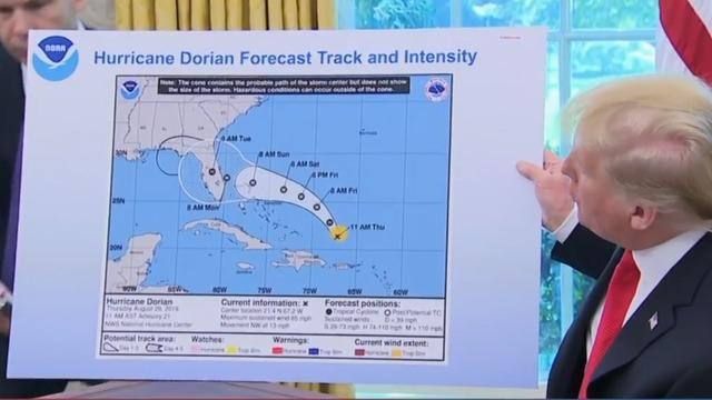 cbsn-fusion-donald-trump-under-scrutiny-altered-map-hurricane-dorian-forecast-thumbnail-1927085-640x360.jpg 