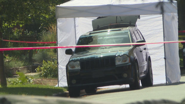 Denver police investigate a body found inside a Jeep ivanhoe 22nd 