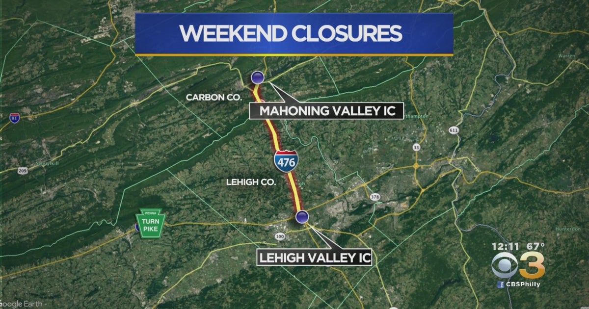 Expect Major Delays On The Pennsylvania Turnpike's Northeast Extension