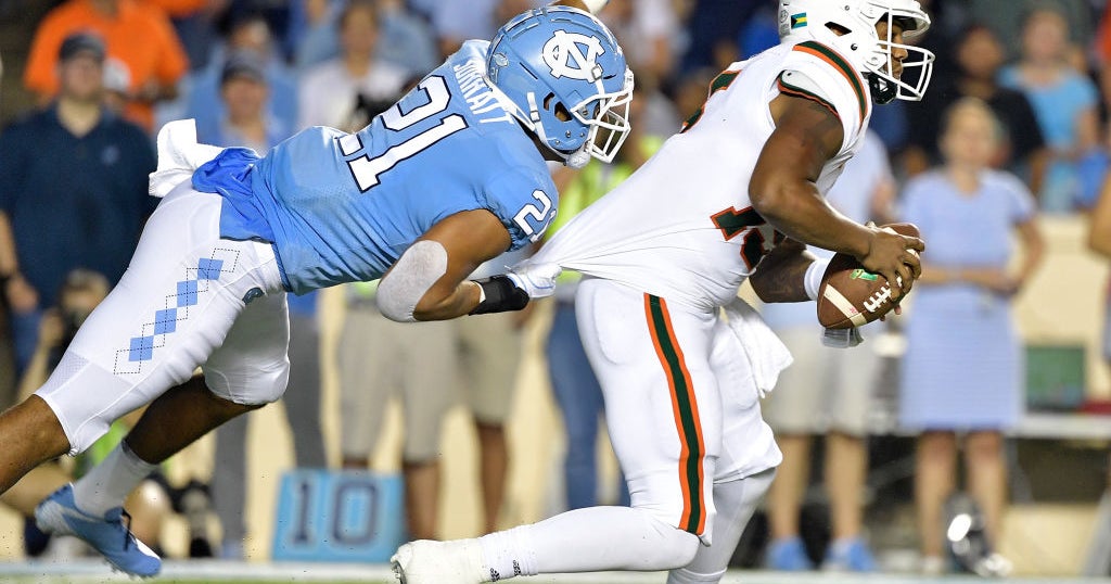Miami Hurricanes Lose To North Carolina Tar Heels After Giving Up Late