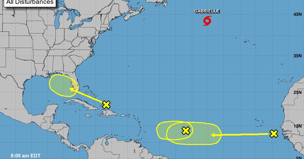 Tracking The Tropics: Three Tropical Systems Moving Across The Atlantic ...