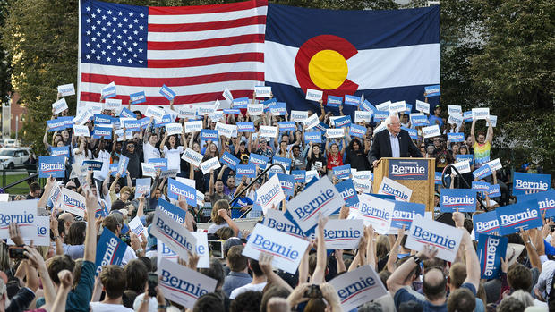 Sen. Bernie Sanders Makes First Campaign Stop In Colorado For 2020 Race 