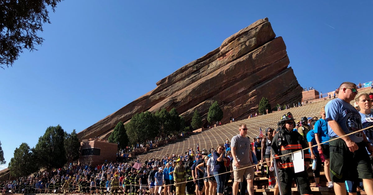 Thousands Join Colorado 9/11 Memorial Stair Climb At Red Rocks - CBS ...