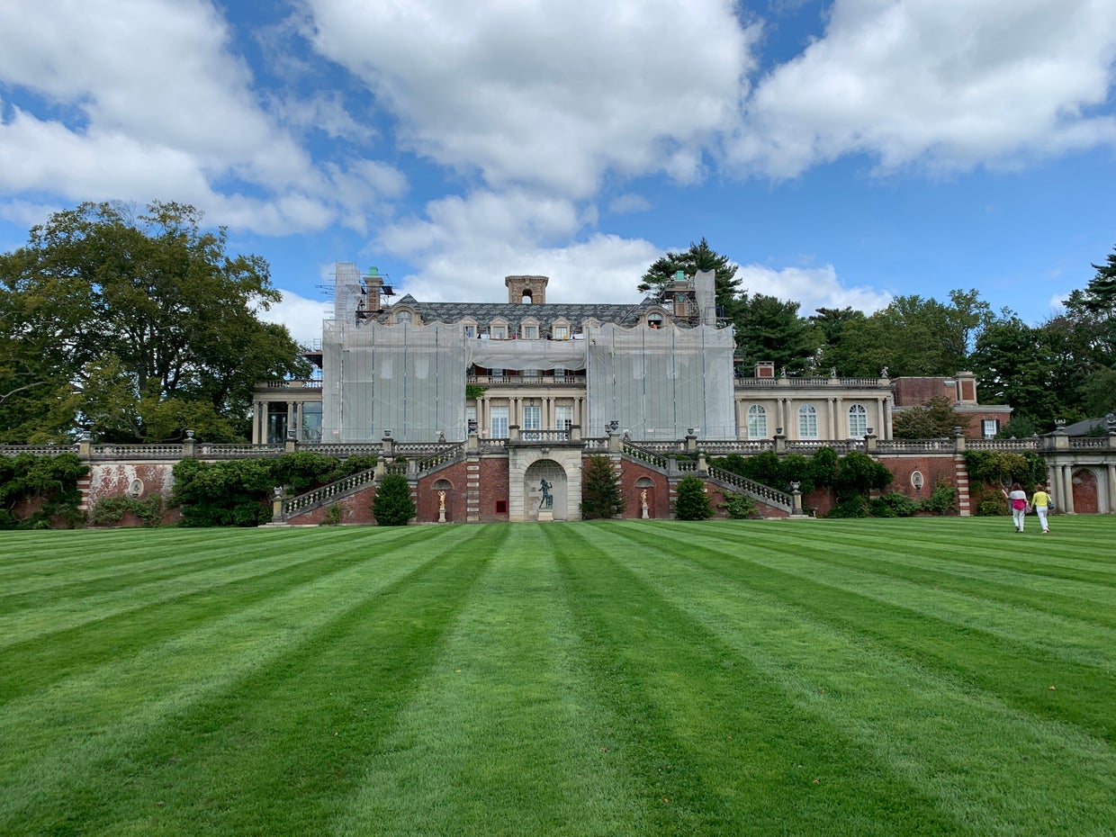 Intricate Restoration Work Underway At Old Westbury Gardens - CBS New York